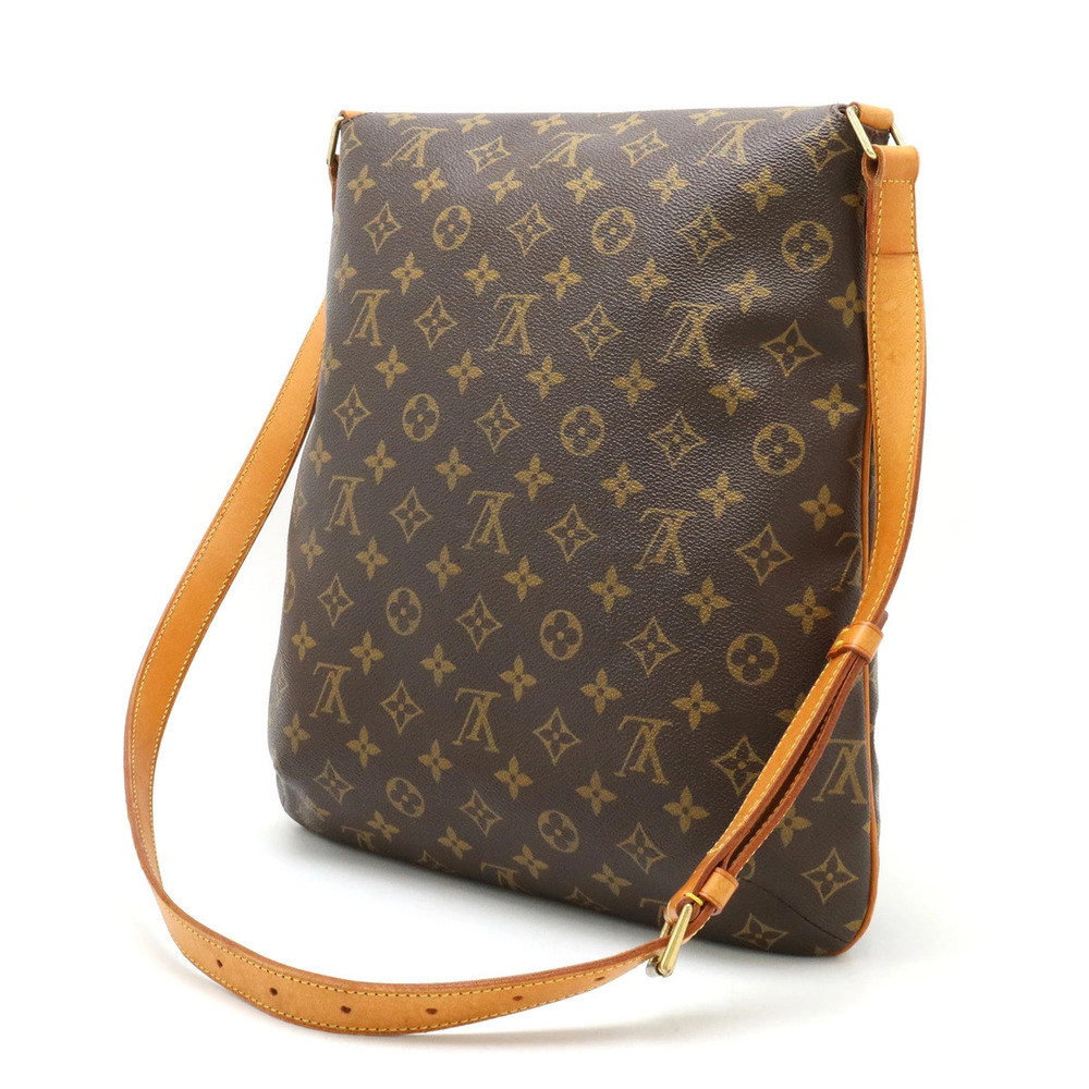 Louis Vuitton Monogram Crossbody Bag Shoulder Musette Brown